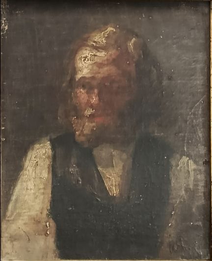 Ecole hollandaise du XIXe siècle. 
Portrait d'homm