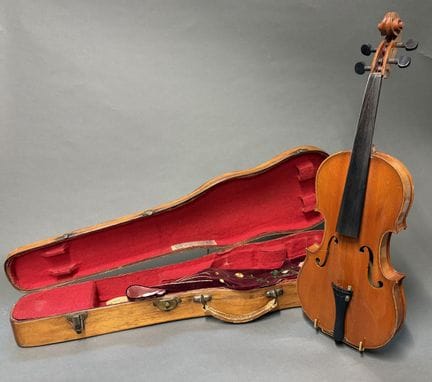 Violon d'étude fabriqué à Mirecourt au début du XX