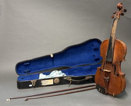 Violino da studio realizzato a Mirecourt alla fine