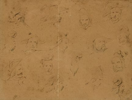 Französische Schule des 19. Jahrhunderts.
"Studie 