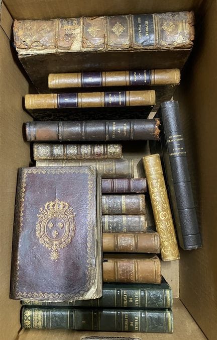 Sammlung alter Bände