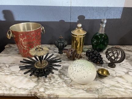 Sammlung verschiedener Gegenstände