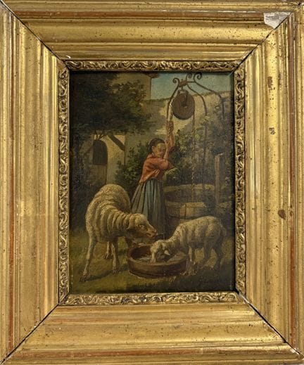 GUERIN (escuela francesa del siglo XIX). 
Joven ju
