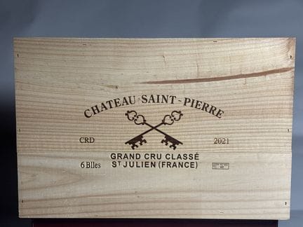 6 Flaschen, Château SAINT PIERRE 2021 – 4. GCC Sai