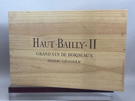 6 Bouteilles, Château HAUT BAILLY II 2021 - Pessac