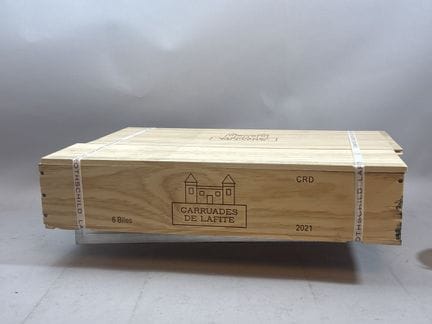6 Bouteilles, CARRUADES de LAFITE 2021 - 2nd vin d