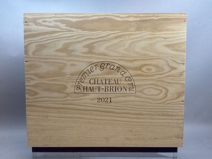 6 Flaschen, Château HAUT BRION 2021 – 1er GCC Grav