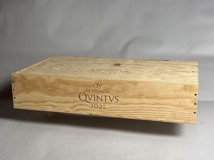 6 Bouteilles, Le Dragon de QUINTUS 2021 - Saint Ém
