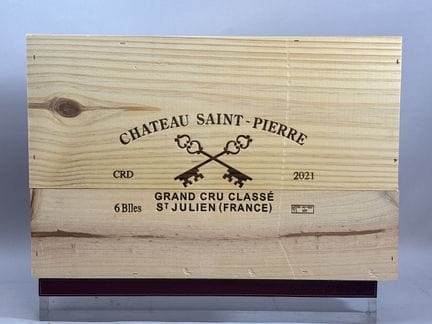 6 Flaschen, Château SAINT PIERRE 2021 – 4. GCC Sai