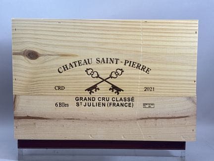 6 Flaschen, Château SAINT PIERRE 2021 – 4. GCC Sai