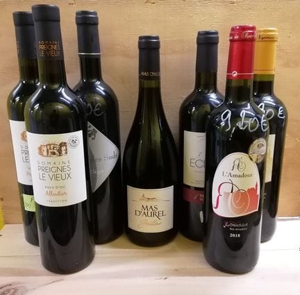 Lot comprenant 1 bouteille de 75 cl ROC AMADOUR - 
