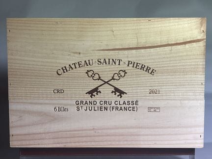 6 Flaschen, Château SAINT PIERRE 2021 – 4. GCC Sai