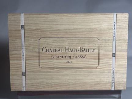 6 Flaschen, Château HAUT BAILLY 2021 – Pessac Léog