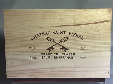 6 Flaschen, Château SAINT PIERRE 2021 – 4. GCC Sai