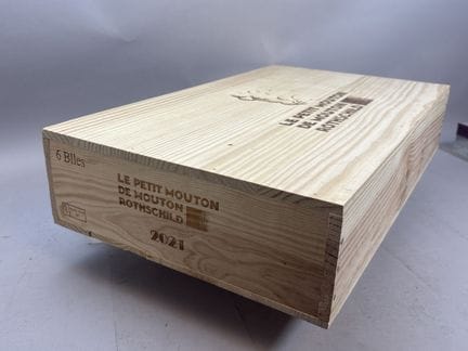 6 Bouteilles, Le PETIT MOUTON 2021 - 2nd vin du Ch