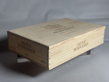 6 Flaschen Château PICHON LONGUEVILLE au BARON 202