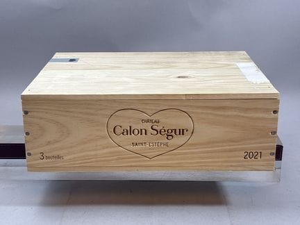 3 Bouteilles, Château CALON SEGUR 2021 - 3ème Gcc 