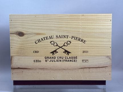 6 Flaschen, Château SAINT PIERRE 2021 – 4. GCC Sai