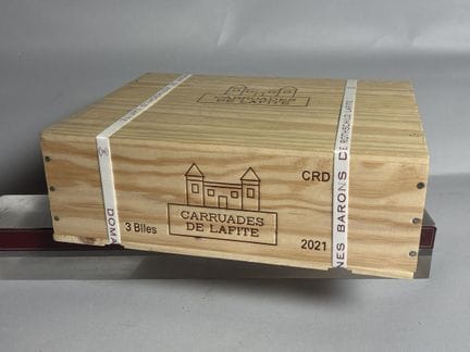 3 Bouteilles, CARRUADES de LAFITE 2021 - 2nd vin d
