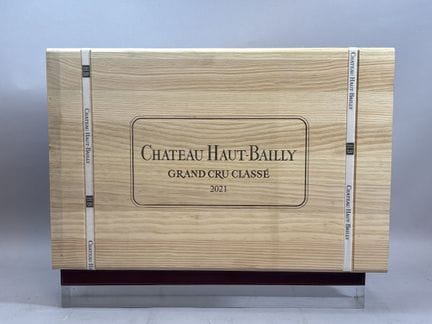 6 Flaschen, Château HAUT BAILLY 2021 – Pessac Léog