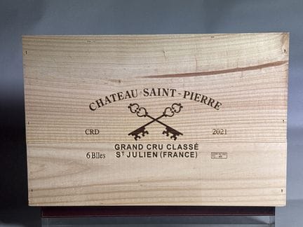 6 Flaschen, Château SAINT PIERRE 2021 – 4. GCC Sai