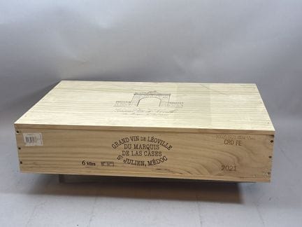 6 Flaschen, Château LEOVILLE Las CASES 2021 – 2. G