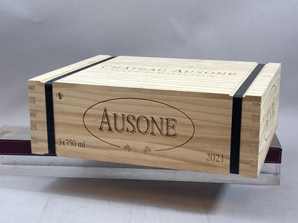 2 Flaschen Château AUSONE 2021 – 1er GCC Saint-Émi