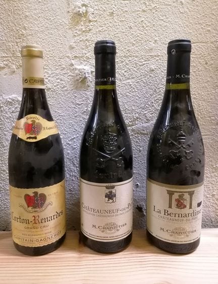 Lot comprenant 1 bouteille 75 cl - CAPITAIN GAGNER