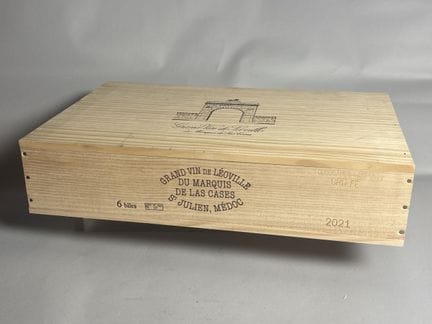 6 Flaschen, Château LEOVILLE Las CASES 2021 – 2. G