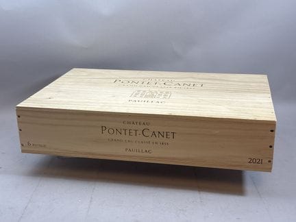 6 Flaschen, Château PONTET CANET 2021 – 5. GCC Pau