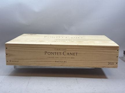 6 Flaschen, Château PONTET CANET 2021 – 5. GCC Pau