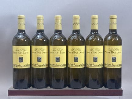 6 Bouteilles, PETIT SMITH HAUT LAFITTE Blanc - 2nd
