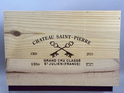 6 Flaschen, Château SAINT PIERRE 2021 – 4. GCC Sai