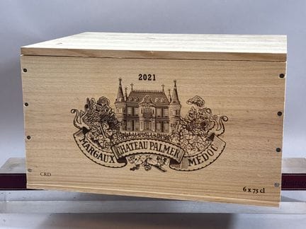 6 Flaschen, Château PALMER 2021 – 3. GCC Margaux, 