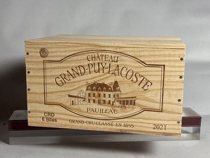 6 Flaschen, Château GRAND PUY LACOSTE 2021 – 5. GC