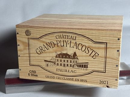 6 Flaschen, Château GRAND PUY LACOSTE 2021 – 5. GC