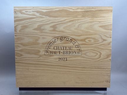 6 Flaschen, Château HAUT BRION 2021 – 1er GCC Grav