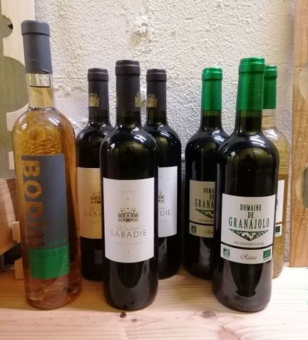 Lot comprenant un ensemble de vins de la région Pr