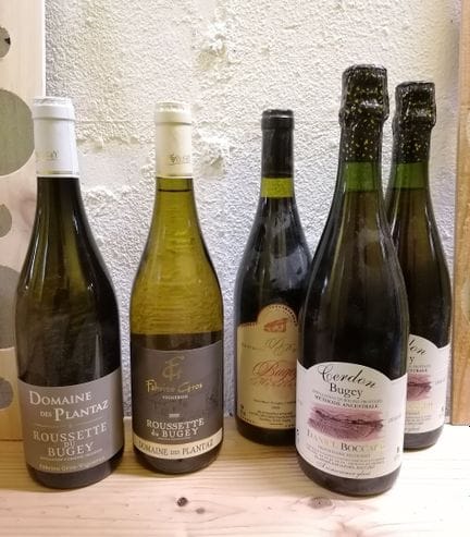 Lot comprenant ensemble de vins JURA et SAVOIE à s