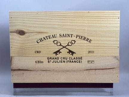 6 Flaschen, Château SAINT PIERRE 2021 – 4. GCC Sai