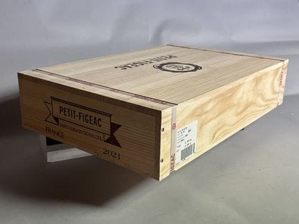 6 Bouteilles, Château PETIT FIGEAC 2021- 2nd vin d