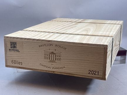 6 Bouteilles, PAVILLON ROUGE 2021 - 2nd vin du Châ