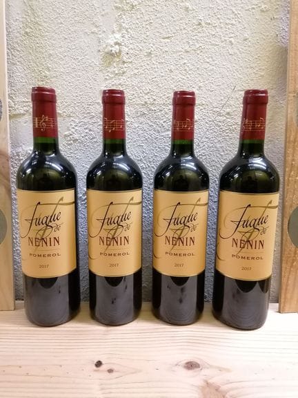 Lot comprenant 4 bouteilles  DOMAINES DELON - POME