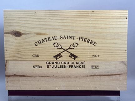 6 Flaschen, Château SAINT PIERRE 2021 – 4. GCC Sai