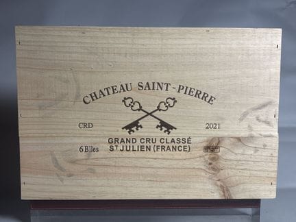 6 Flaschen, Château SAINT PIERRE 2021 – 4. GCC Sai