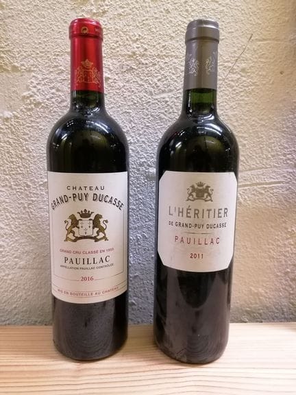Lot comprenant 1 bouteille 75 cl - CHATEAU GRAND-P