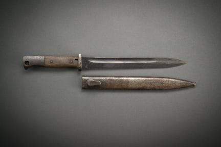 Allemagne Baïonnette, modèle 1884/98. Plaquettes e
