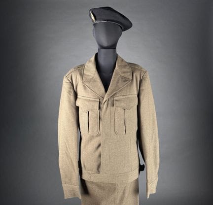 Uniform eines Freiwilligen des Korea-Bataillons. D