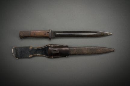Allemagne Baïonnette, modèle 1884/98. Plaquettes e