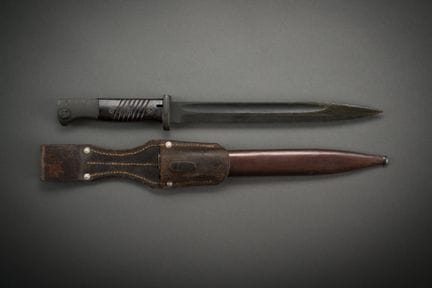 Allemagne Baïonnette, modèle 1884/98, phosphatée. 